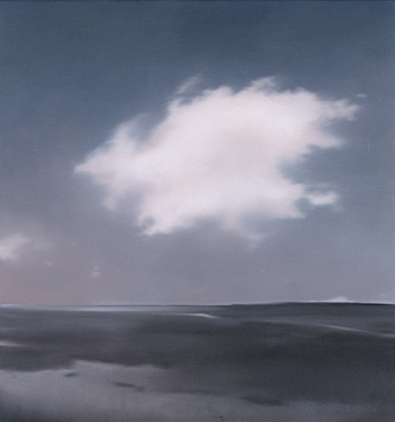 Landschaft mit Wolke 1969