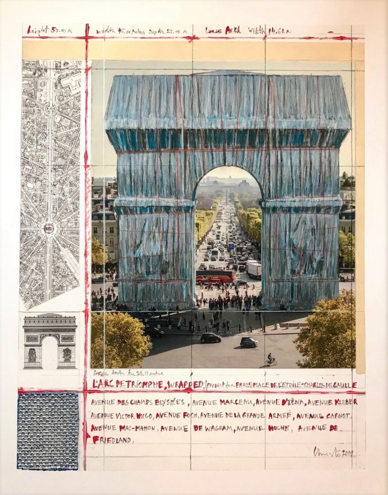 L'ARC DE TRIOMPHE WRAPPED  Project for Paris