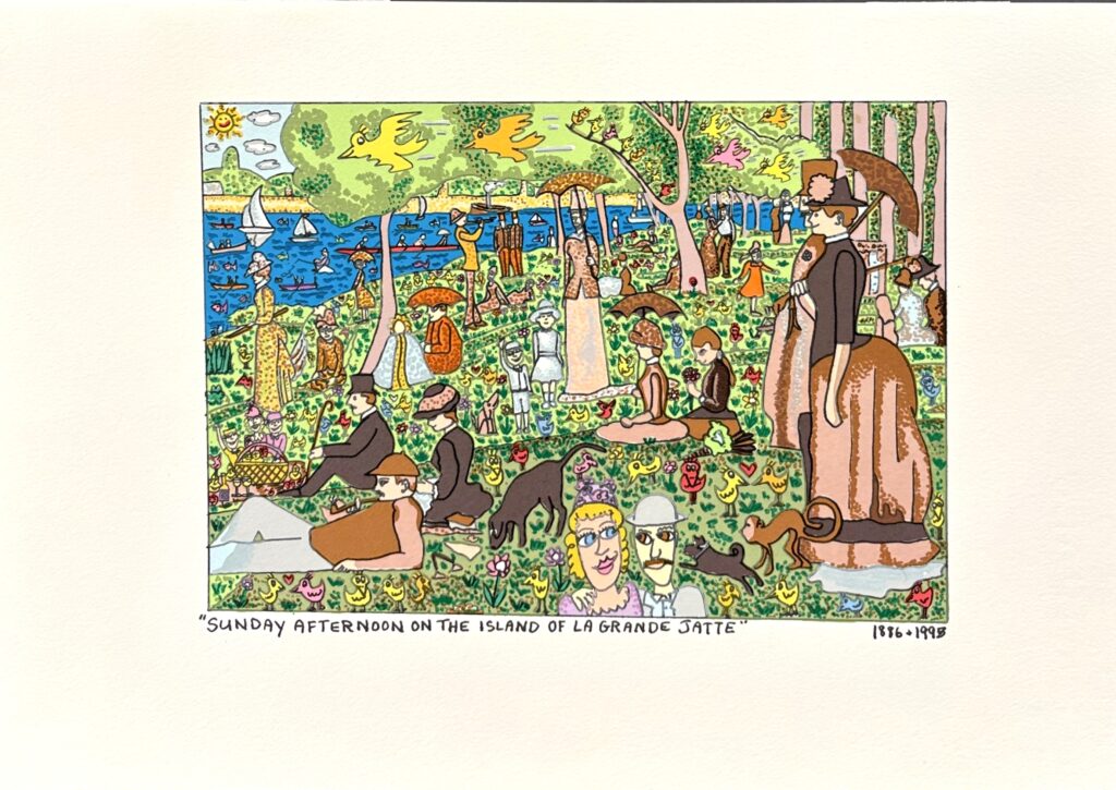 SUNDAY AFTERNOON ON THE ISLAND OF LA GRANDE JATTE